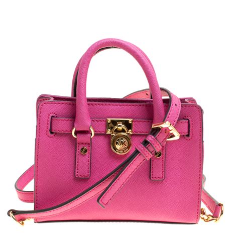 michael kors pink ruffle purse|Michael Kors hot pink.